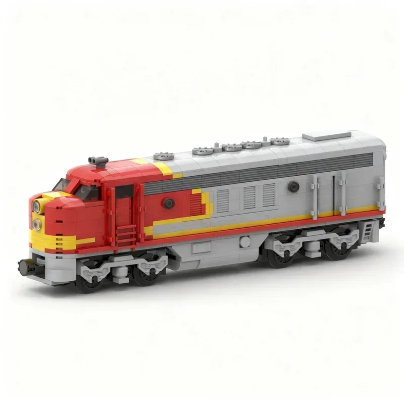 1181PCS MOC City Train Santa Fe Emd F7 Model Building Blocks Creative Display Collectible Home Decor Construction Set Gift Shelf
1181PCS MOC City Train Santa Fe Emd F7 Model Building Blocks Creative Display Collectible Home Decor Construction Set Gift Shelf