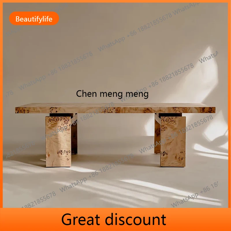 M53 Light luxury medieval Nanyang simple style living room rectangular tree tumor tea table sofa coffee table
M53 Light luxury medieval Nanyang simple style living room rectangular tree tumor tea table sofa coffee table