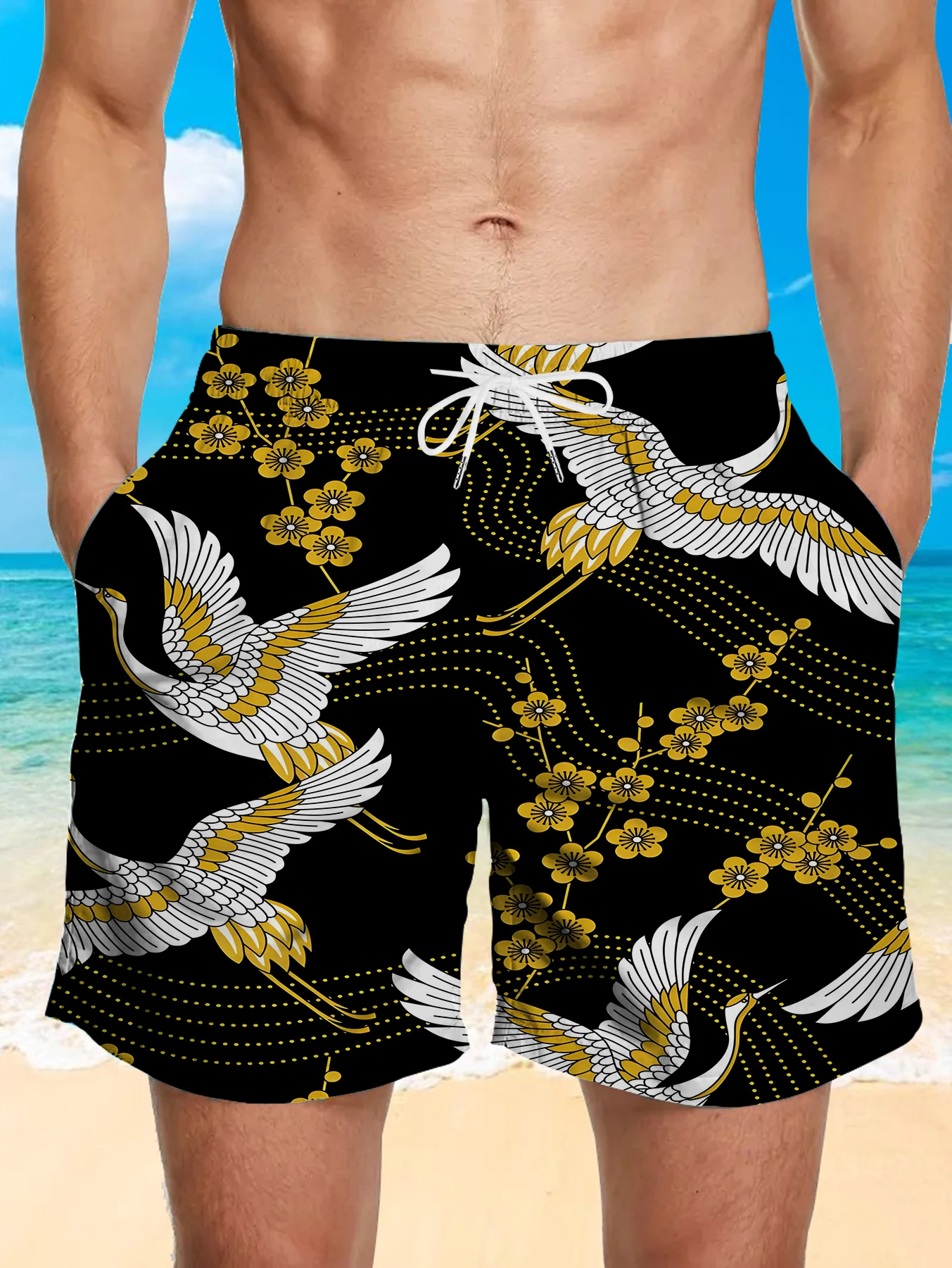 Men Summer Casual Shorts Full Digital Print Soft Polyester Quick Dry Beachwear
Men Summer Casual Shorts Full Digital Print Soft Polyester Quick Dry Beachwear