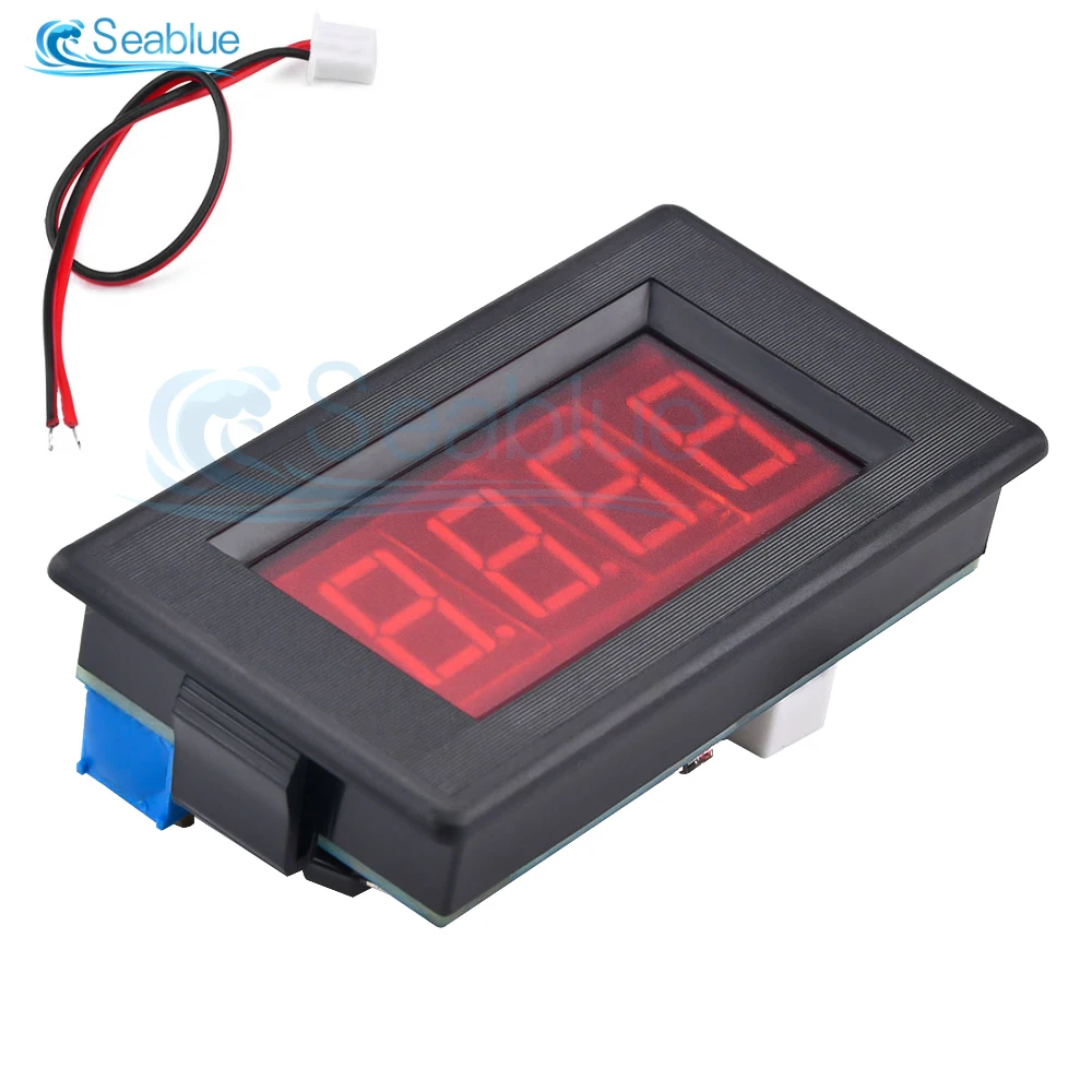 DC5V 35mA Digital Voltage Meter DIY Voltmeter Kit Tester Dual LED Display Panel Unsoldered Fast Reaction DIY Module/End Product
DC5V 35mA Digital Voltage Meter DIY Voltmeter Kit Tester Dual LED Display Panel Unsoldered Fast Reaction DIY Module/End Product
