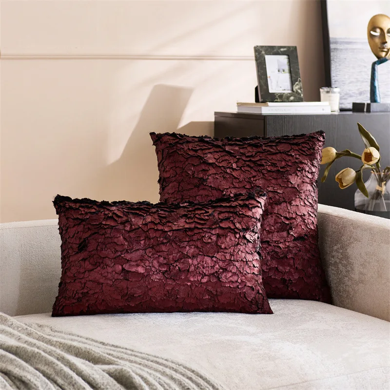 French Luxury Faux Fur Pillow Cover | Gold Foil Print Velvet Cushion Cover for Sofa Hotel Decor | 18x18 Inch
French Luxury Faux Fur Pillow Cover | Gold Foil Print Velvet Cushion Cover for Sofa Hotel Decor | 18x18 Inch