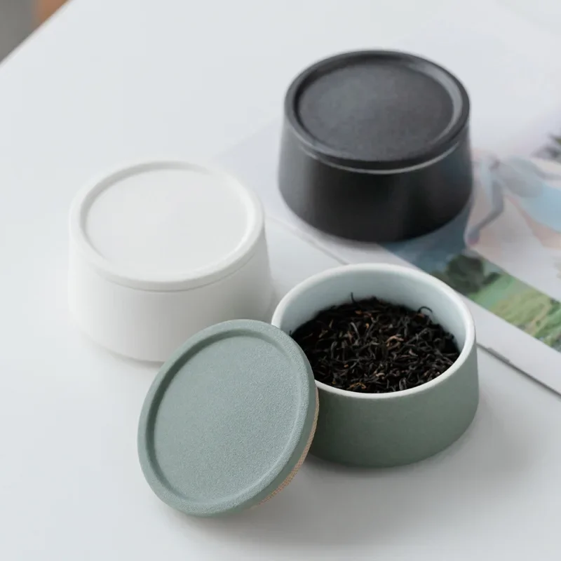 Stoneware Sealed Tea Cans Portable Ceramic Storage Jars Boxes Container Ornaments Art Decoration
Stoneware Sealed Tea Cans Portable Ceramic Storage Jars Boxes Container Ornaments Art Decoration