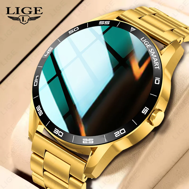 LIGE New Smart Watch Men 1.38'' HD SCreen Bluetooth Call Clock Heart Rate Sleep Health Monitor Sport Waterproof Smartwatch Women
LIGE New Smart Watch Men 1.38'' HD SCreen Bluetooth Call Clock Heart Rate Sleep Health Monitor Sport Waterproof Smartwatch Women