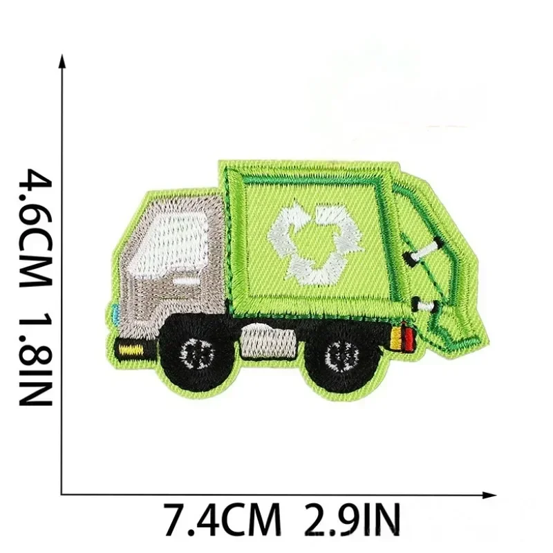 Sanitation Car Ambulance Embroidery Patch Truck Car DIY Sewing Ironing Children's Clothes Backpack Decorated Badge Patch
Sanitation Car Ambulance Embroidery Patch Truck Car DIY Sewing Ironing Children's Clothes Backpack Decorated Badge Patch