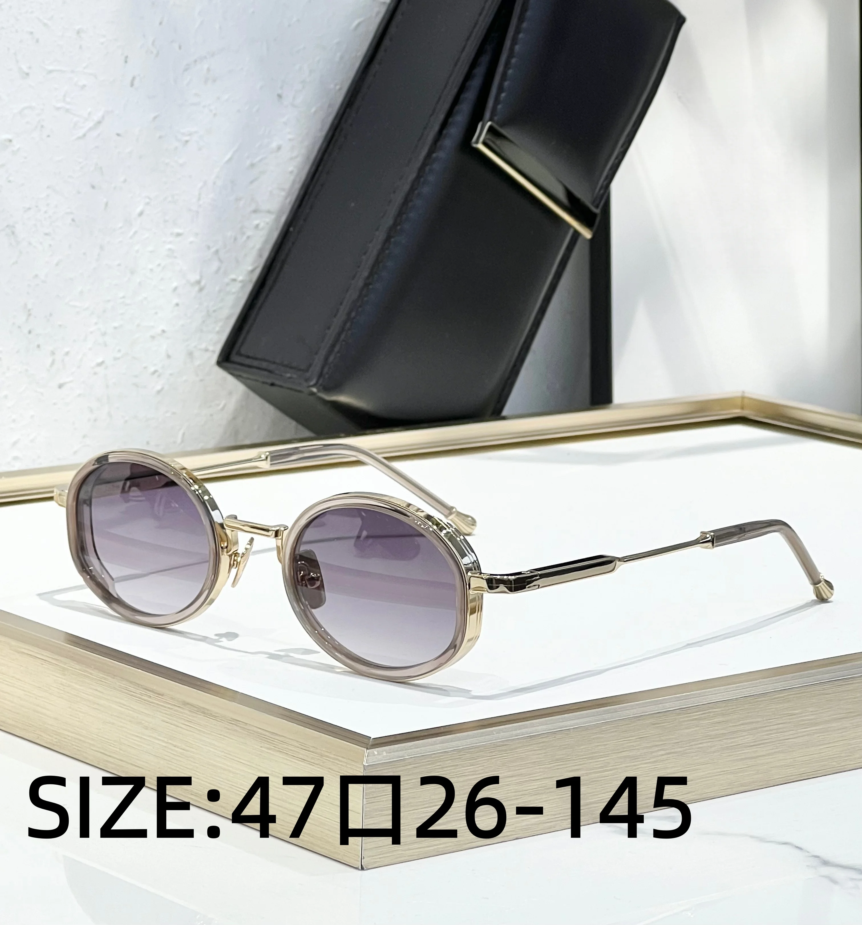 John Jared Premium Combo Reinforced Bridge Titanium Unisex Oval Sunglasses Metal Acetate Pads UV400 Handcrafted Luxury Gift
John Jared Premium Combo Reinforced Bridge Titanium Unisex Oval Sunglasses Metal Acetate Pads UV400 Handcrafted Luxury Gift