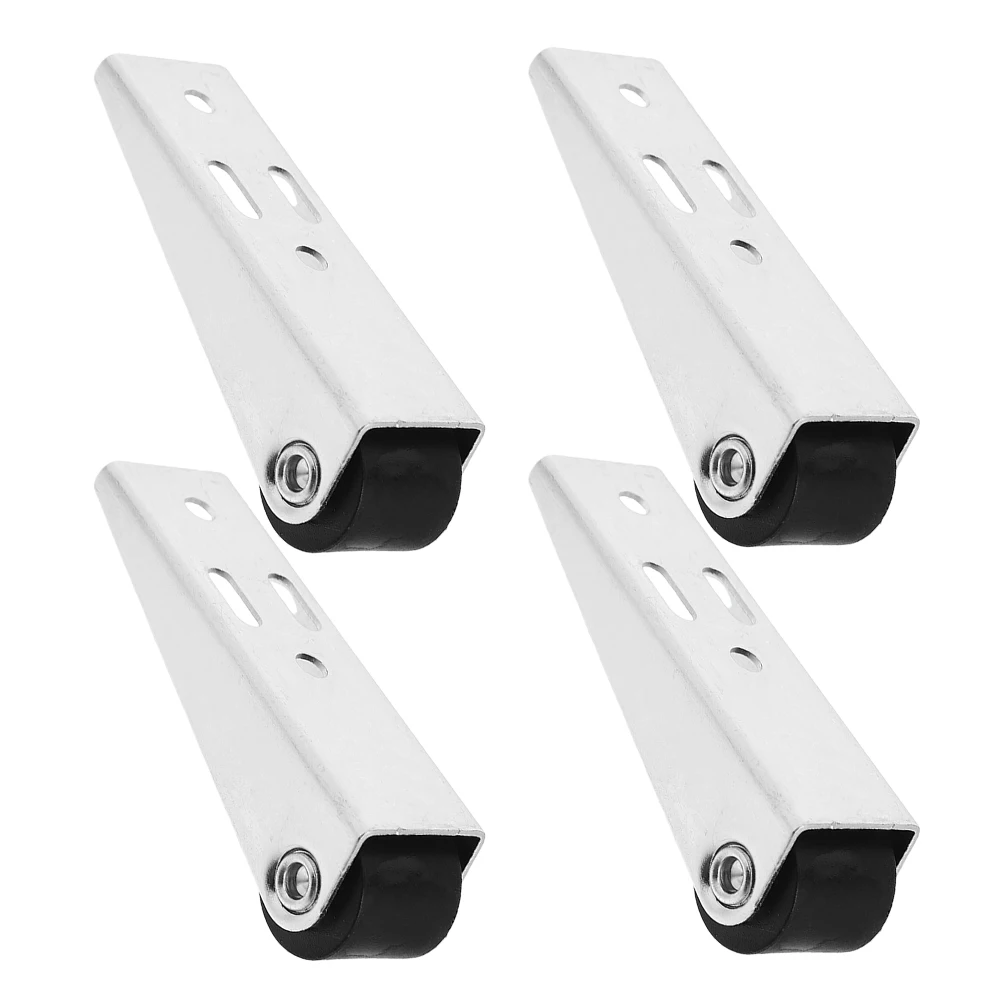 4 Pcs Door Bottom Pulley Wheel Roller Wardrobe Closet Rollers Replacement Floor Guide Drooping Silver Garage Support
4 Pcs Door Bottom Pulley Wheel Roller Wardrobe Closet Rollers Replacement Floor Guide Drooping Silver Garage Support