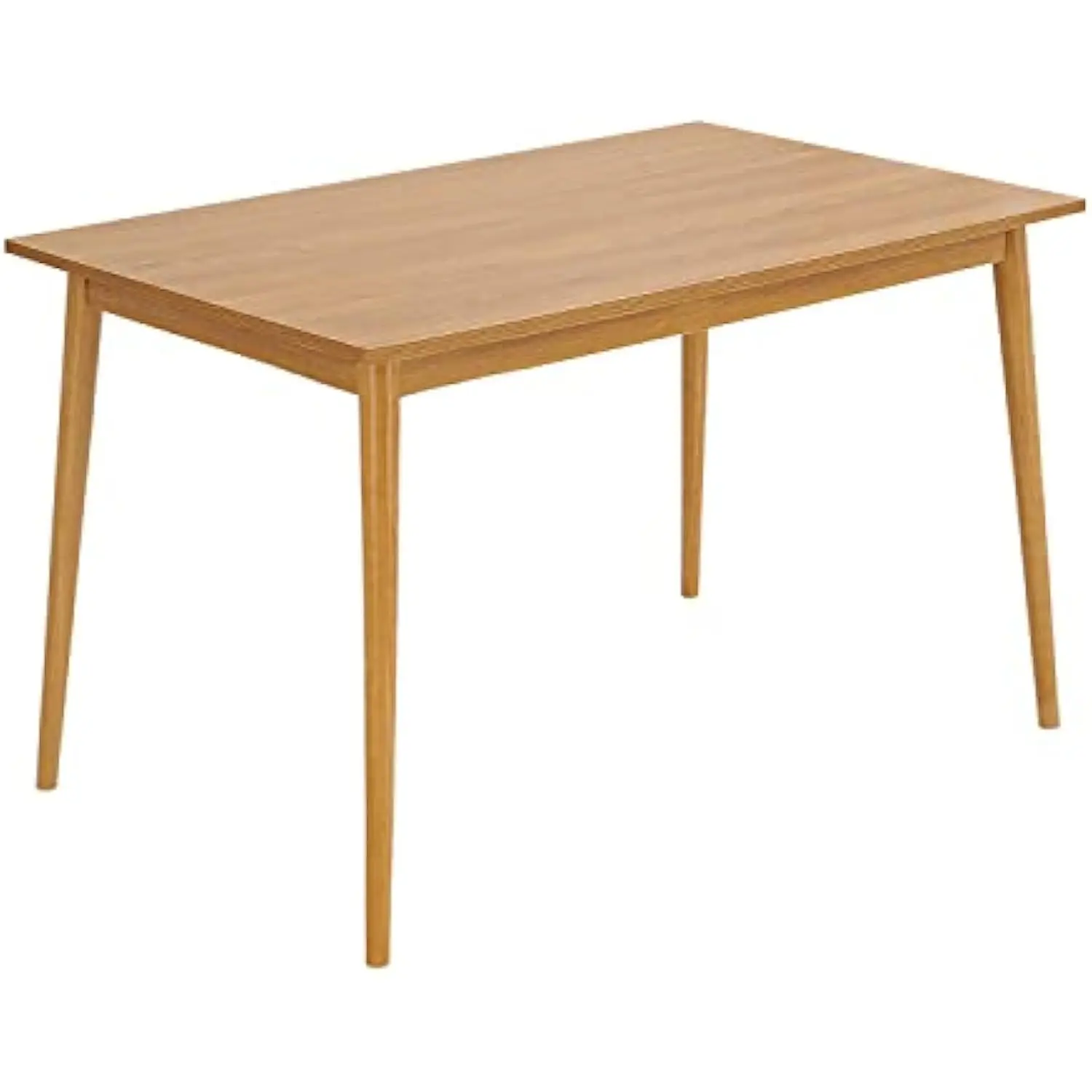 Modern Dining Table 47 Inch Kitchen Table with Solid Wood Leg Oak Finish Dinner Table Dining Room Home Furniture Natural
Modern Dining Table 47 Inch Kitchen Table with Solid Wood Leg Oak Finish Dinner Table Dining Room Home Furniture Natural