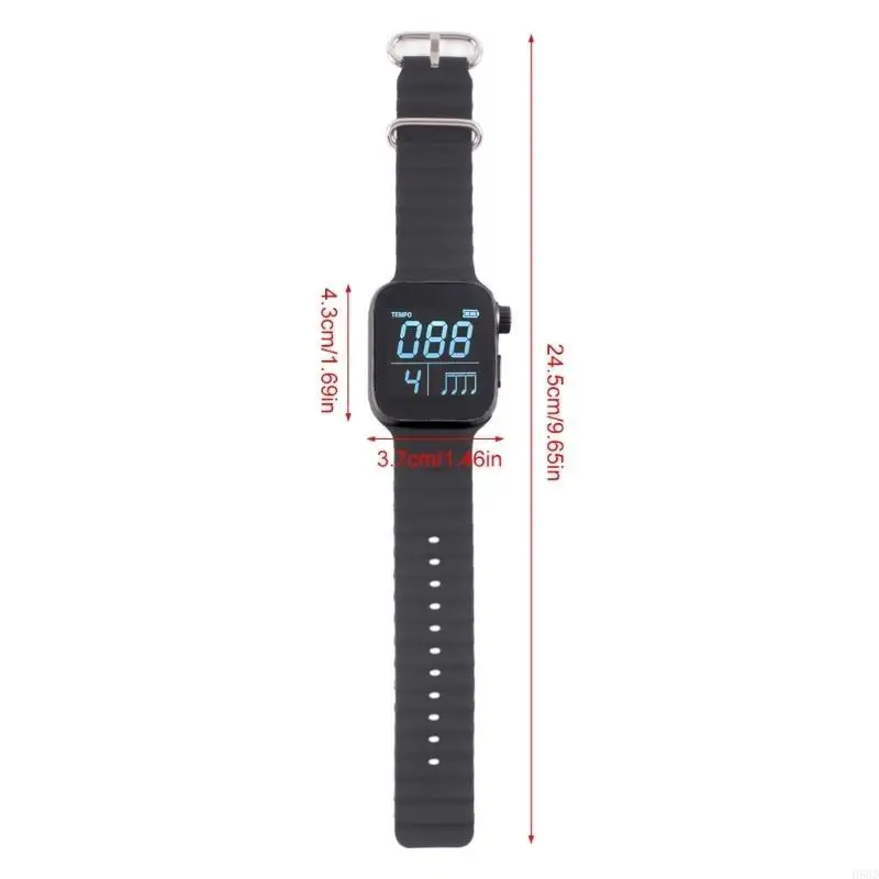 H58D Vibration Metronome Watch Metronome Wristwatch Multifuntion Music Practice Tool
H58D Vibration Metronome Watch Metronome Wristwatch Multifuntion Music Practice Tool