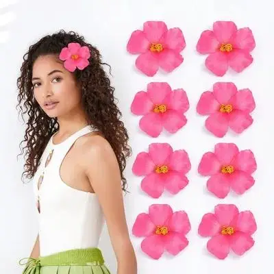 10Pcs Faux Hibiscus Flowers Pink Artificial Flower Heads for DIY Photography Prop Baby Shower Party Centerpiece Flower Decor
10Pcs Faux Hibiscus Flowers Pink Artificial Flower Heads for DIY Photography Prop Baby Shower Party Centerpiece Flower Decor