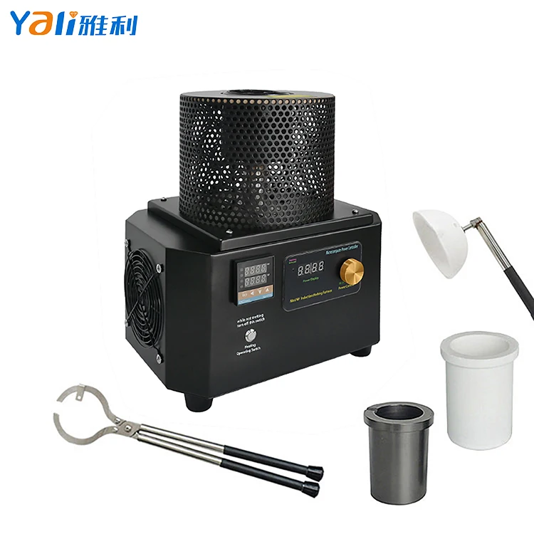4KG 3-5 Minutes Melting Speed 1200 Degrees Temperature Control Furnace Silver Gold Smelting Machine Melting Furnace
4KG 3-5 Minutes Melting Speed 1200 Degrees Temperature Control Furnace Silver Gold Smelting Machine Melting Furnace