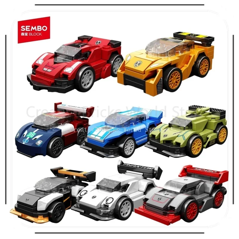 Senbao New Product Building Blocks High-speed Racing Car Building Block Models Ornaments Puzzle Toys Children Birthday Gift
Senbao New Product Building Blocks High-speed Racing Car Building Block Models Ornaments Puzzle Toys Children Birthday Gift