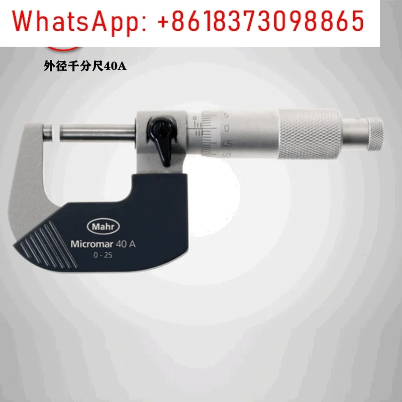 Метрический механический микрометр наружного диаметра, разделитель шкалы Marr 40A0-25 ( 4134000 )
Метрический механический микрометр наружного диаметра, разделитель шкалы Marr 40A0-25 ( 4134000 )