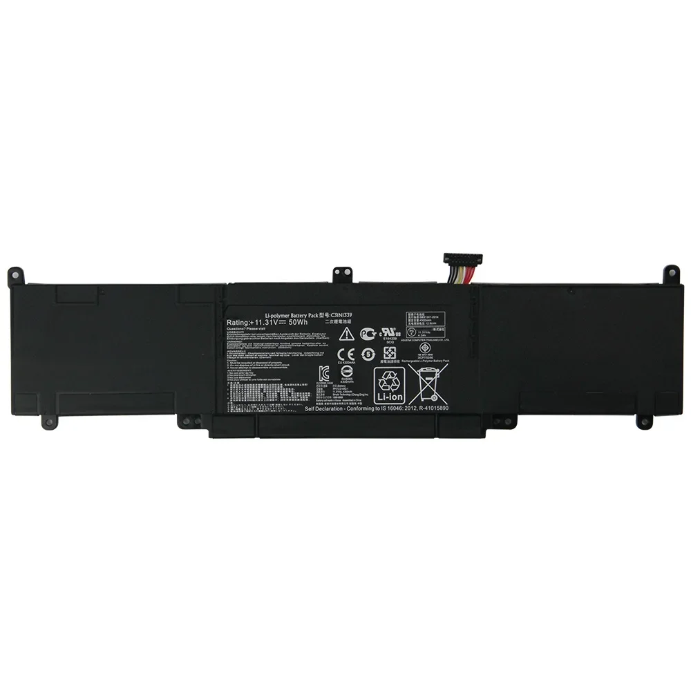 For ASUS UX303LN UX303UA UX303U TP300 UX303UB Q30 Q302 Q302L Battery C31N1339
For ASUS UX303LN UX303UA UX303U TP300 UX303UB Q30 Q302 Q302L Battery C31N1339
