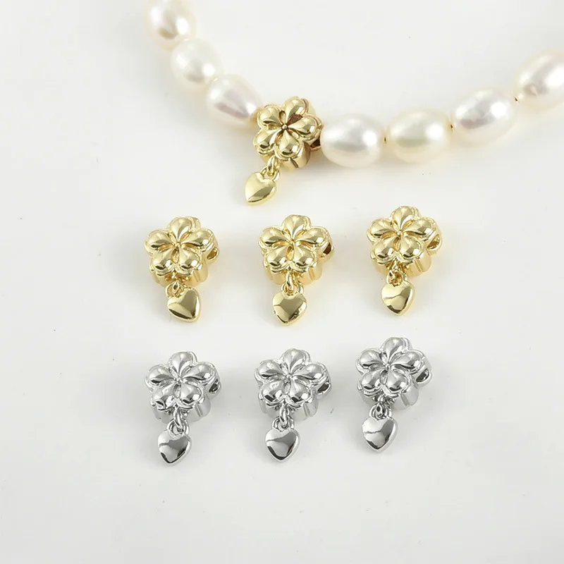 Двусторонний браслет-цепочка с цветочным узором, бусины-разделители с отверстием, цвет 14-каратного золота, аксессуары для рукоделия, сделанные своими руками
Двусторонний браслет-цепочка с цветочным узором, бусины-разделители с отверстием, цвет 14-каратного золота, аксессуары для рукоделия, сделанные своими руками