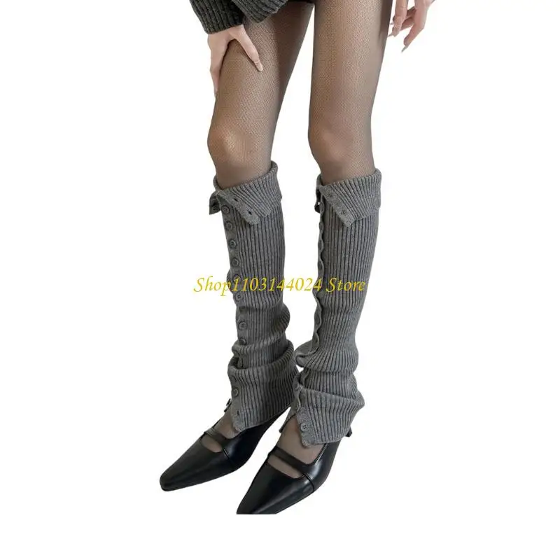 N5KE Thermal Acrylic Leg Covers Retro Button Design Lightweight Winter Fashion Item
N5KE Thermal Acrylic Leg Covers Retro Button Design Lightweight Winter Fashion Item