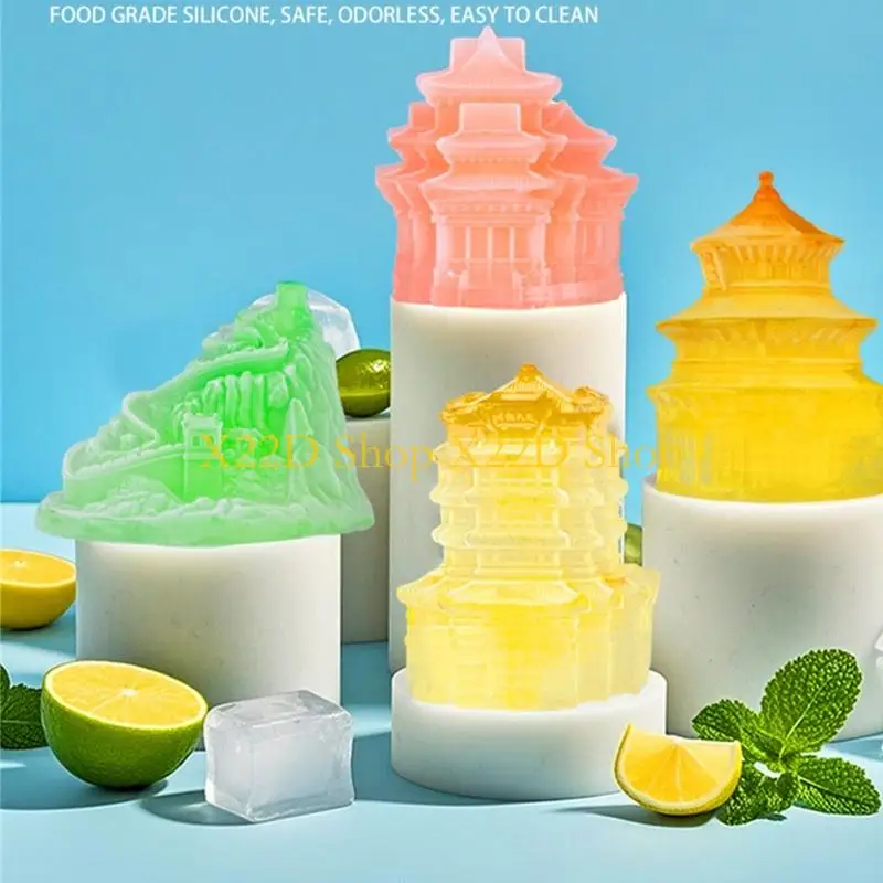 X22D Ice Cream Mold Landmark Building Ice Maker Ice Silicone Mold Nonstick
X22D Ice Cream Mold Landmark Building Ice Maker Ice Silicone Mold Nonstick