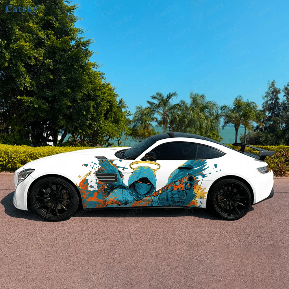 Winged Angel Splash Car Side Sticker Decoration, PVC Waterproof Scratch Resistant Decal, Car Protection, Auto Accessories Gift
Winged Angel Splash Car Side Sticker Decoration, PVC Waterproof Scratch Resistant Decal, Car Protection, Auto Accessories Gift