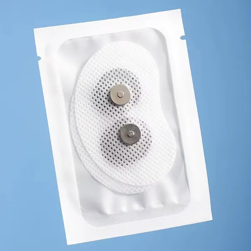 100pcs magnetic snap physiotherapy electrodes patch conductive gel pad for Smart anti-snore stop snore circle device
100pcs magnetic snap physiotherapy electrodes patch conductive gel pad for Smart anti-snore stop snore circle device