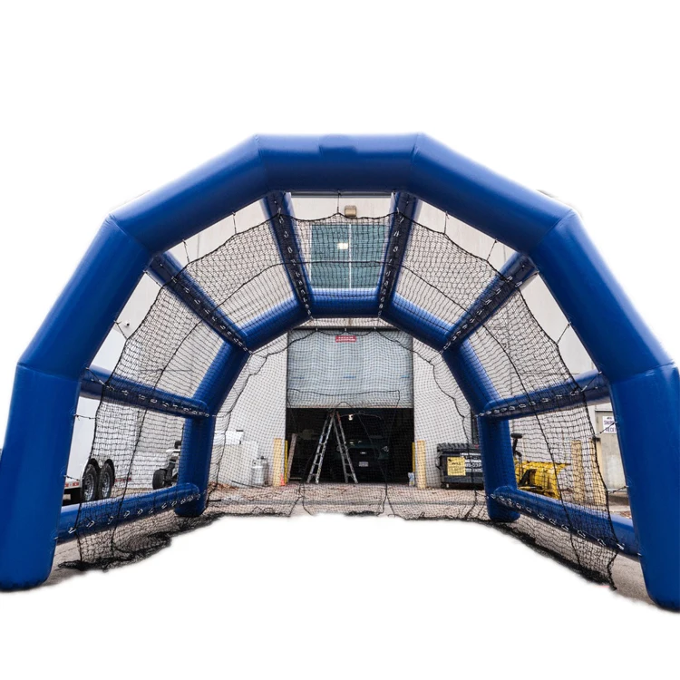 Pop-up Batting Cage Inflatable Baseball Arena Batting & Pitching Court Practice Field