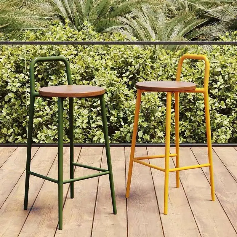 Height Minimalist Bar Stools Design Outdoor Wood Modern With Back Bar Stools Comfortable Relaxing Cadeira Garden Furniture Sets
Height Minimalist Bar Stools Design Outdoor Wood Modern With Back Bar Stools Comfortable Relaxing Cadeira Garden Furniture Sets