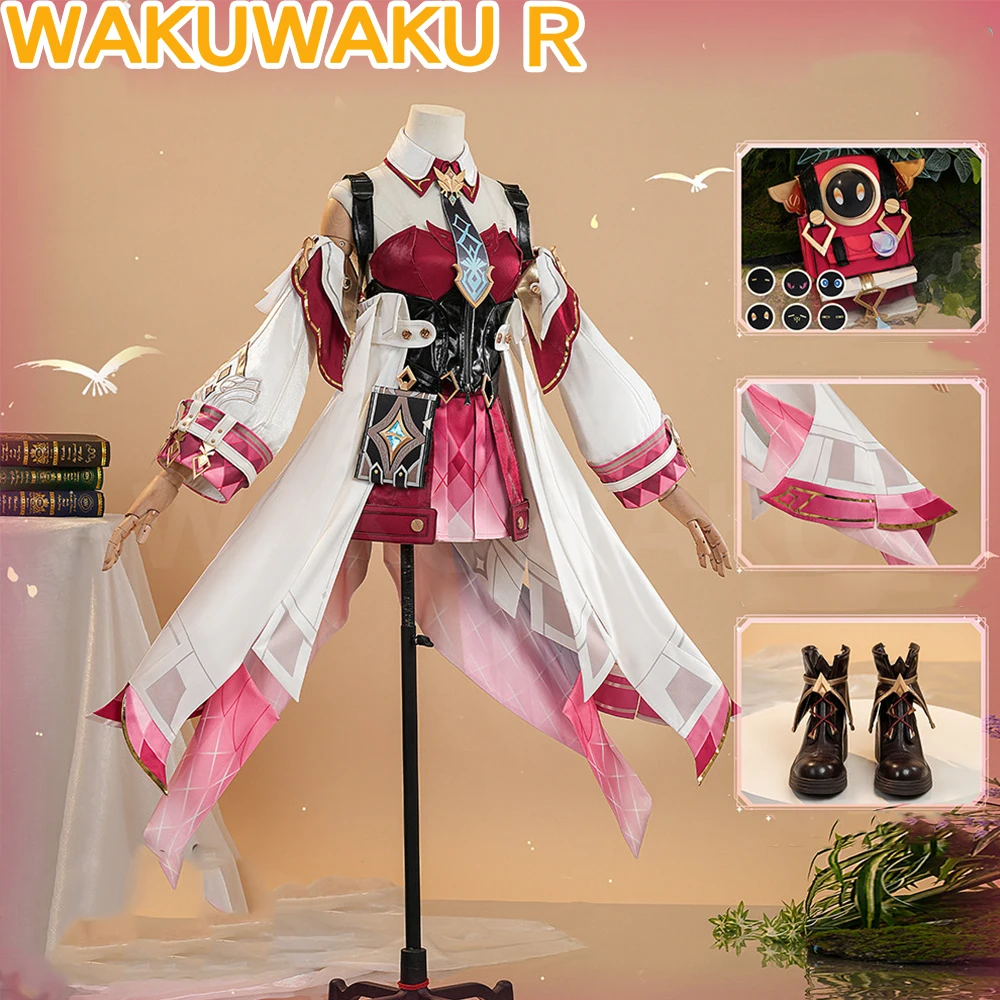 Linnea Cosplay Game Genshin Impact【XS-2XL】WakuWaku-R Women Pink Cute Dress Suit Costume Linnea Shoes Bag Nod-Krai Plus Size
Linnea Cosplay Game Genshin Impact【XS-2XL】WakuWaku-R Women Pink Cute Dress Suit Costume Linnea Shoes Bag Nod-Krai Plus Size