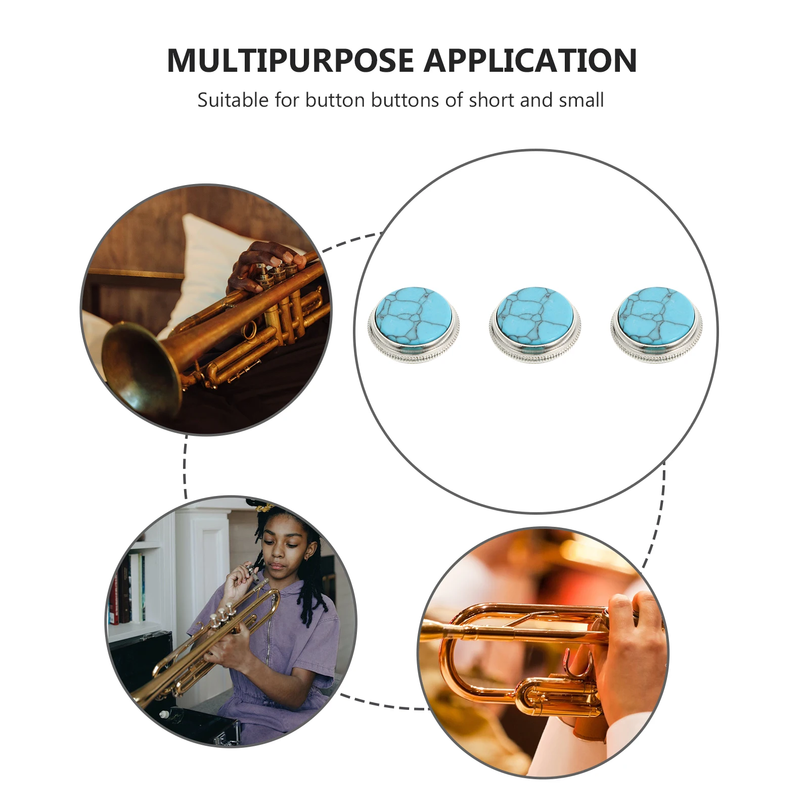 3 Pcs Trumpet for Cornet Button Copper Washer Accessories Natural Stone Key Mat Durability Craftsmanship
3 Pcs Trumpet for Cornet Button Copper Washer Accessories Natural Stone Key Mat Durability Craftsmanship