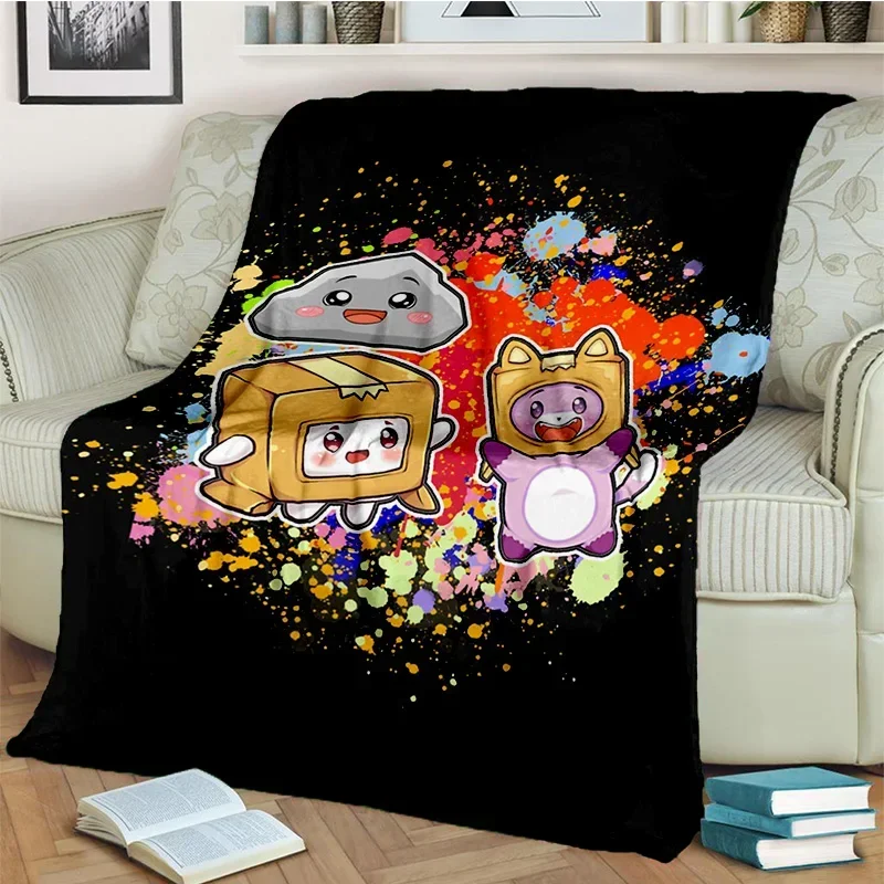 Мягкое и уютное одеяло Happy Foxy Boxy and Rocky Lankybox для спальни, дивана, пикника, путешествий, офиса, для детей
Мягкое и уютное одеяло Happy Foxy Boxy and Rocky Lankybox для спальни, дивана, пикника, путешествий, офиса, для детей