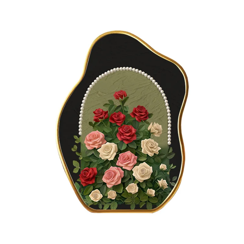 Pearl rose antique desktop chest small table decorative painting
Pearl rose antique desktop chest small table decorative painting