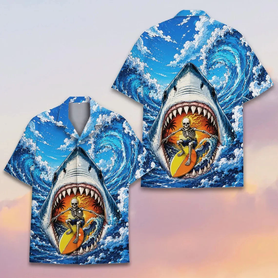 Men Vintage Floral Skull Print Hawaiian Shirt Summer Casual Button Down Beach blouses Retro Skull With Flowers Aloha Shirts
Men Vintage Floral Skull Print Hawaiian Shirt Summer Casual Button Down Beach blouses Retro Skull With Flowers Aloha Shirts