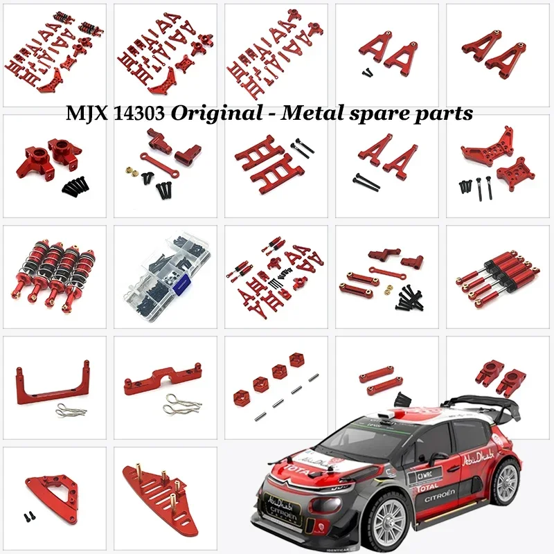 MJX RC 14301 14302 14303 металлический амортизатор масла 1/14 RC автомобиль обновленные детали аксессуары радиоуправляемые автомобили для взрослых
MJX RC 14301 14302 14303 металлический амортизатор масла 1/14 RC автомобиль обновленные детали аксессуары радиоуправляемые автомобили для взрослых