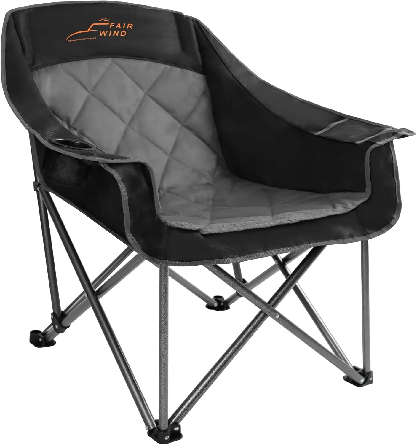 Oversized Padded Camping Chair with 450LBS Capacity - Heavy Duty Quad Fold Design for Outdoor Comfort
Oversized Padded Camping Chair with 450LBS Capacity - Heavy Duty Quad Fold Design for Outdoor Comfort
