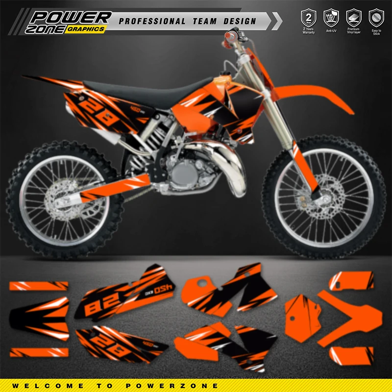 PowerZone Custom Team Graphics Decals For 3M Stickers Kit For KTM 2003 2004 SXF 2004 EXC Motorcycle Stickers 002
PowerZone Custom Team Graphics Decals For 3M Stickers Kit For KTM 2003 2004 SXF 2004 EXC Motorcycle Stickers 002