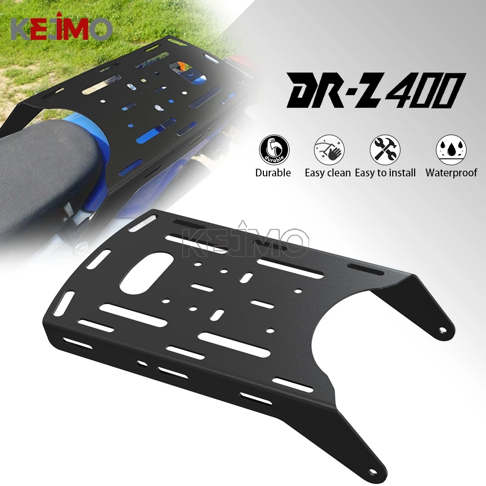 For SUZUKI DRZ-400 E/S/SM DRZ400S/E DRZ400SM 2000 - 2026 Rear Luggage Fender Luggage Rack Cargo Saddlebag Holder Shelf Bracket
For SUZUKI DRZ-400 E/S/SM DRZ400S/E DRZ400SM 2000 - 2026 Rear Luggage Fender Luggage Rack Cargo Saddlebag Holder Shelf Bracket