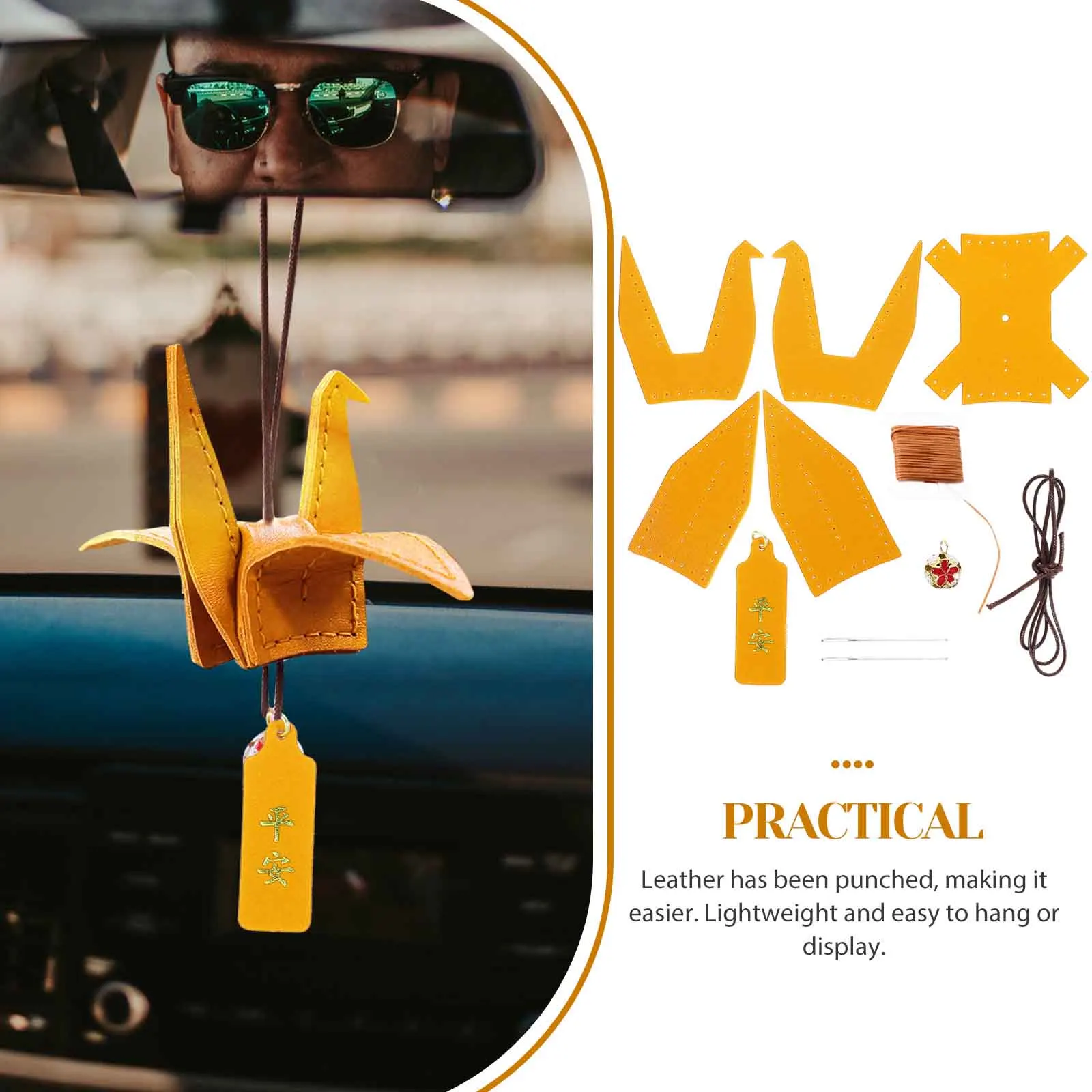 Car Pendant Material Package Origami Making Kit Lightweight DIY Sewing Crafts Decor Paper Crane Materials Special Colors Car
Car Pendant Material Package Origami Making Kit Lightweight DIY Sewing Crafts Decor Paper Crane Materials Special Colors Car