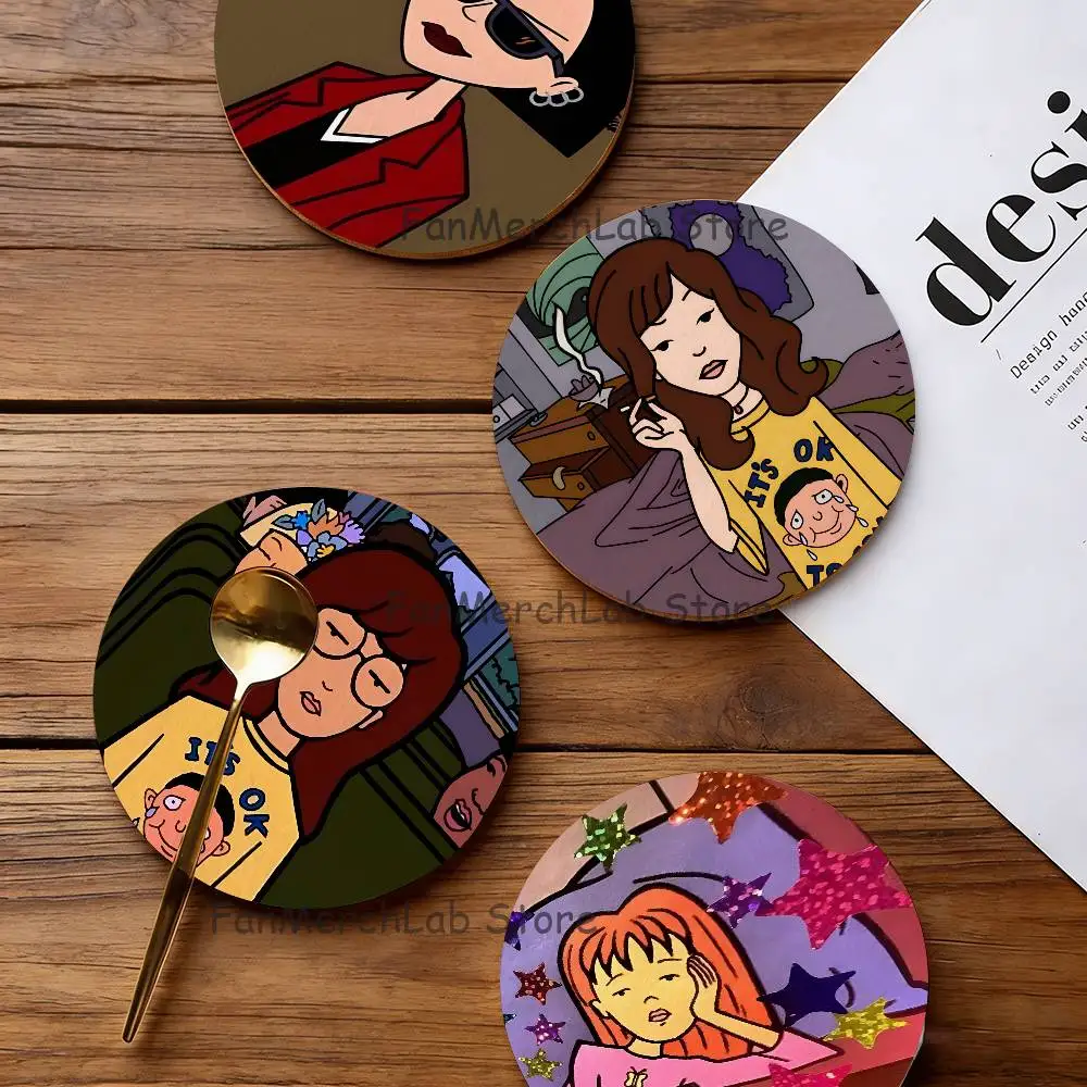 Daria Cool Girl Fashion Round Coaster Non-slip table mat Insulated Coasters Kitchen Dining Room Tabletop Decor
Daria Cool Girl Fashion Round Coaster Non-slip table mat Insulated Coasters Kitchen Dining Room Tabletop Decor