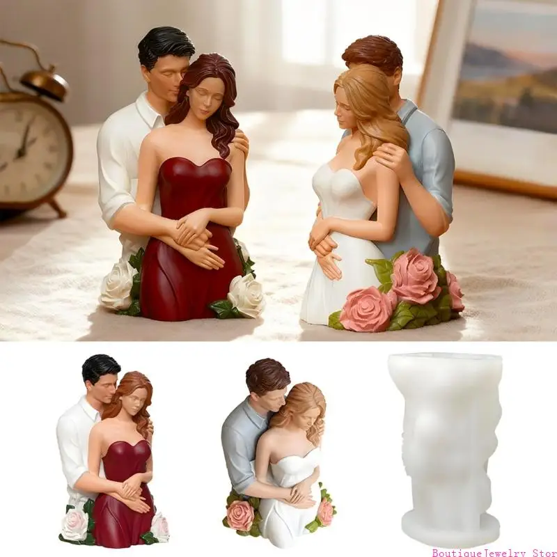 E1PE Silicone Rose Couple Shaped Mold for Craft Enthusiasts Aromatherapies Mould
E1PE Silicone Rose Couple Shaped Mold for Craft Enthusiasts Aromatherapies Mould