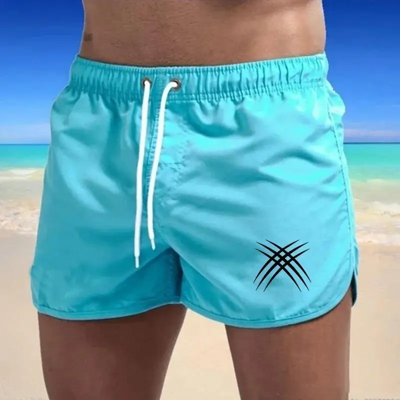 Casual Swimming Summer Men's Shorts Beach Trunks Swim Gym Pants Quick Drying Homme Surf Ventilate Drawstring Fashion Daily
Casual Swimming Summer Men's Shorts Beach Trunks Swim Gym Pants Quick Drying Homme Surf Ventilate Drawstring Fashion Daily