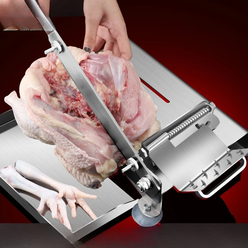 Lamb slices fat beef rolls slicer 304 stainless steel household multi-functional cutting frozen meat commercial bone cutter
Lamb slices fat beef rolls slicer 304 stainless steel household multi-functional cutting frozen meat commercial bone cutter