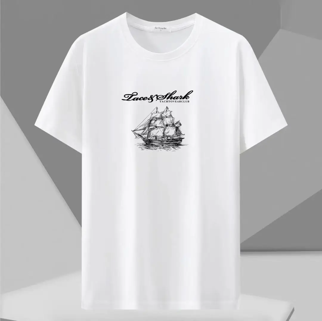 Men's cotton 2025 round neck short sleeve T-shirt men's fashion brand trend ins summer half sleeve clothes men's body shirt
Men's cotton 2025 round neck short sleeve T-shirt men's fashion brand trend ins summer half sleeve clothes men's body shirt