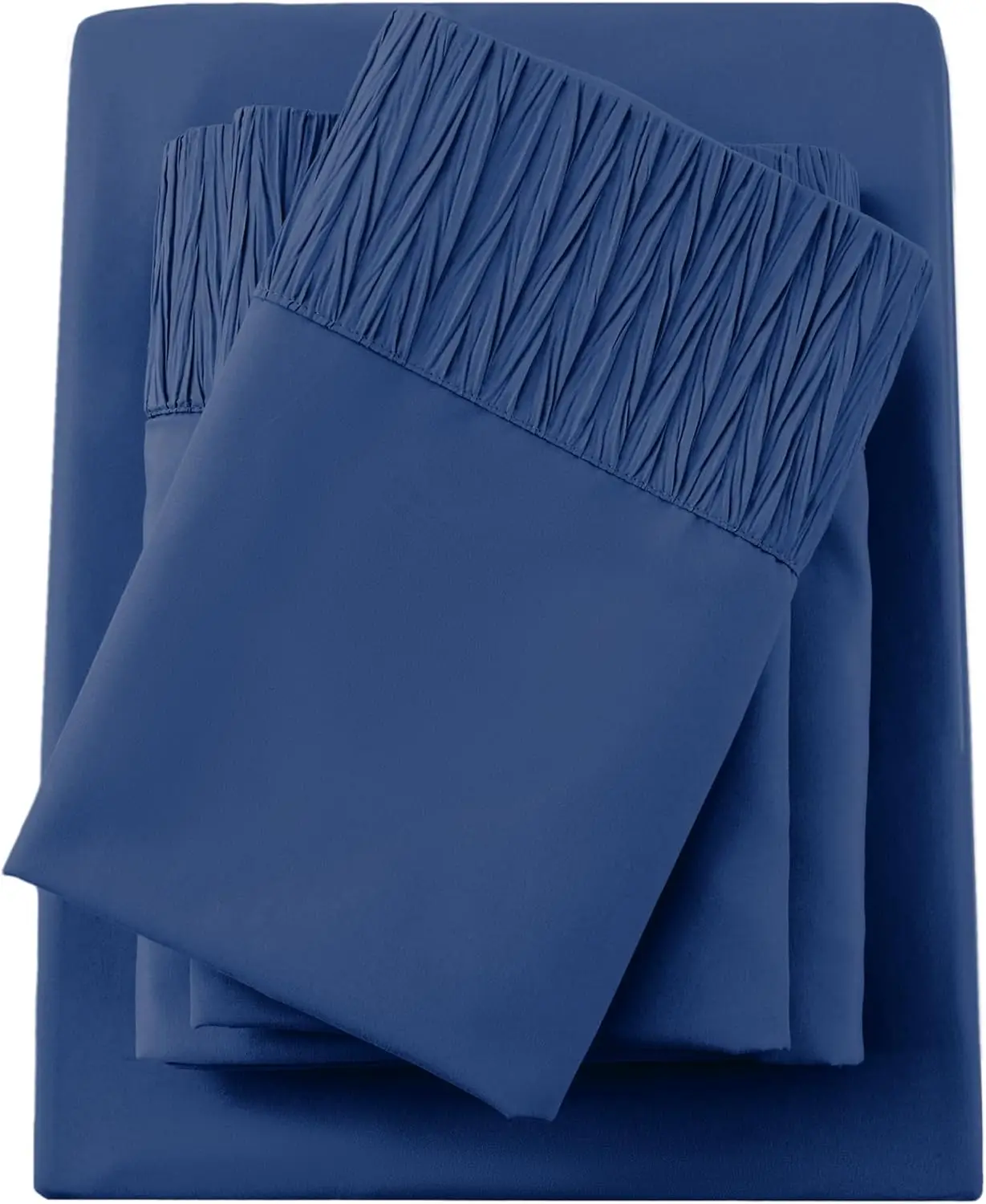 Full Sheets, Soft Microfiber Cooling Sheets For Full Bed, Navy Blue Bed Sheet Set With Non-Slip Fitted Sheet, Luxury Hotel Cozy
Full Sheets, Soft Microfiber Cooling Sheets For Full Bed, Navy Blue Bed Sheet Set With Non-Slip Fitted Sheet, Luxury Hotel Cozy