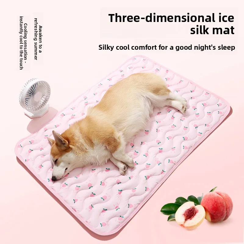 Dog Ice Silk Sleeping Mat, Summer Cooling Pad for Pet, Dog Bed Floor Mat, Puppy Ice Nest Cooling Mat, Easy-to-clean Cooling Pad
Dog Ice Silk Sleeping Mat, Summer Cooling Pad for Pet, Dog Bed Floor Mat, Puppy Ice Nest Cooling Mat, Easy-to-clean Cooling Pad