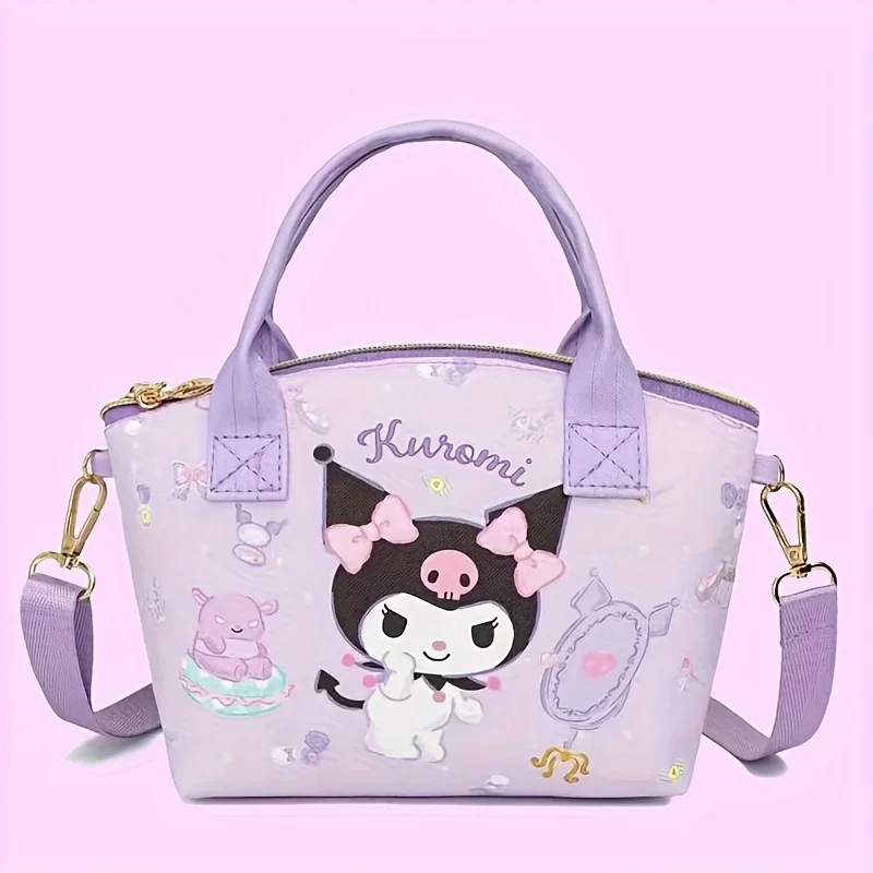 Fashion Cute Cartoon Melody Kuromi Shoulder Crossbody Bag Hello Kitty Large Capacity Handbag Makeup Bag Girl Woman Birthday Gift
Fashion Cute Cartoon Melody Kuromi Shoulder Crossbody Bag Hello Kitty Large Capacity Handbag Makeup Bag Girl Woman Birthday Gift