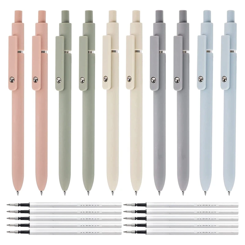 Quick Dry Ink Pen, Gel Pen Fine Nib For Smooth Writing, Retractable 0.5Mm Black Ink Pen, Ballpoint Pen(10)
Quick Dry Ink Pen, Gel Pen Fine Nib For Smooth Writing, Retractable 0.5Mm Black Ink Pen, Ballpoint Pen(10)