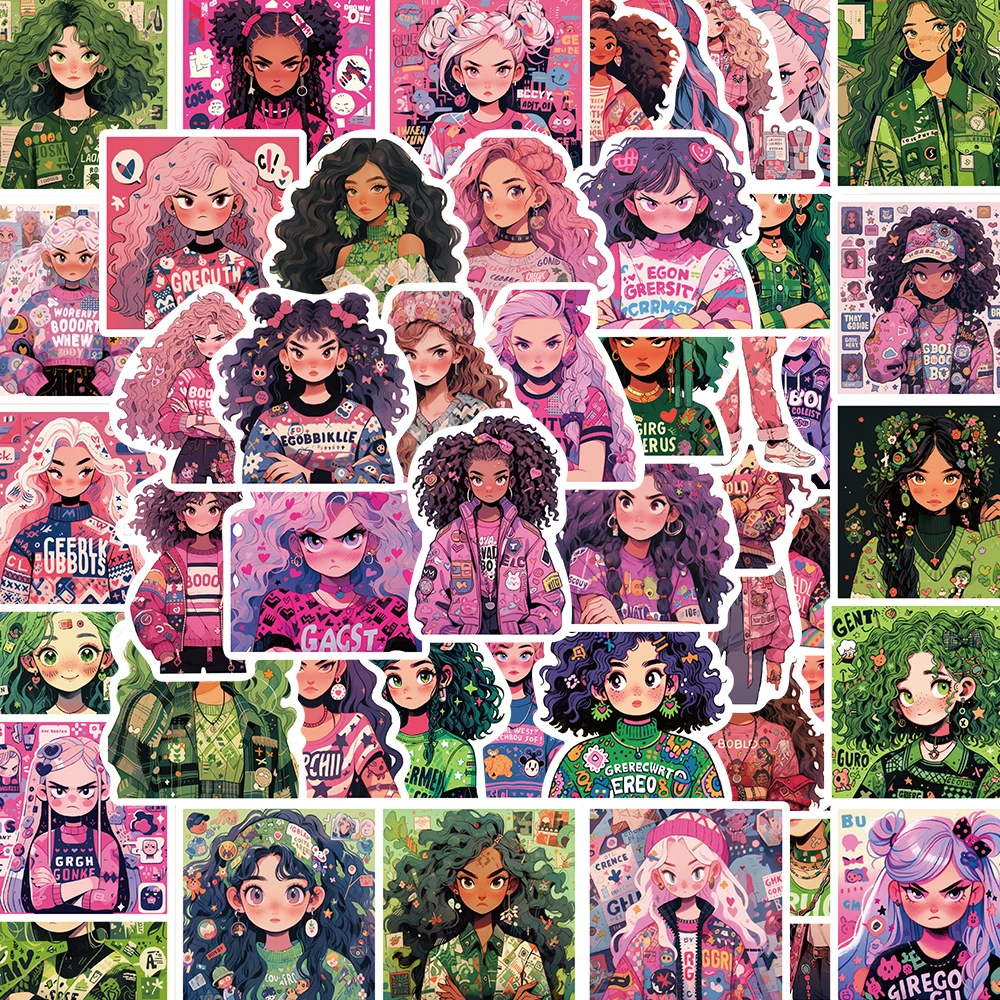 10/30/50pcs Ins Style Dopamine Dressing Girl Stickers Aesthetic Decals Laptop Notebook Phone Suitcase Decoration Sticker Kid Toy
10/30/50pcs Ins Style Dopamine Dressing Girl Stickers Aesthetic Decals Laptop Notebook Phone Suitcase Decoration Sticker Kid Toy