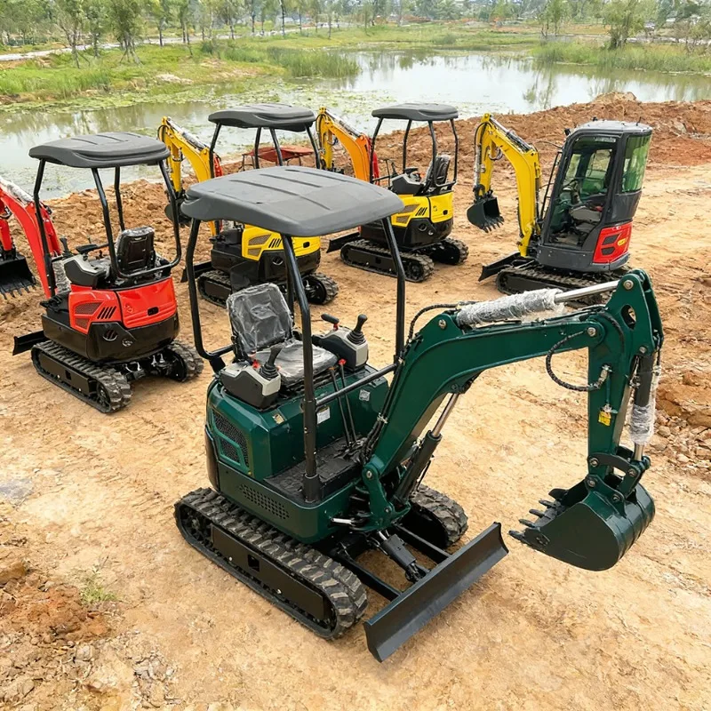 Hydraulic Micro Bagger 1.8 Ton Mini Excavator Crawler Track Digger Small Backhoe For Specialized Landscaping Contractors
Hydraulic Micro Bagger 1.8 Ton Mini Excavator Crawler Track Digger Small Backhoe For Specialized Landscaping Contractors