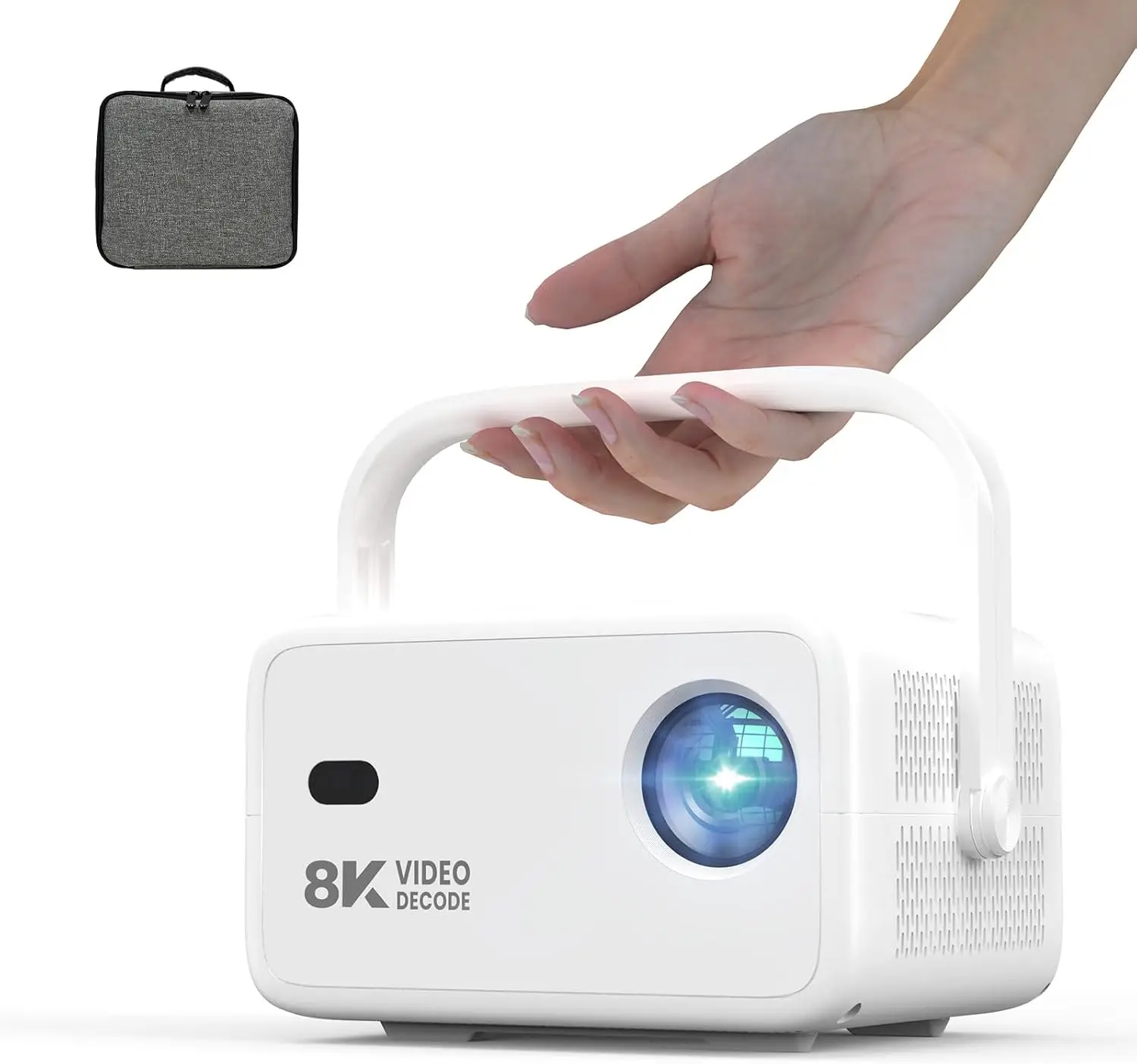 Smart Projector: 8K Video Decode, Android 14.0, WiFi Bluetooth, 650 ANSI, Auto Focus Keystone
Smart Projector: 8K Video Decode, Android 14.0, WiFi Bluetooth, 650 ANSI, Auto Focus Keystone
