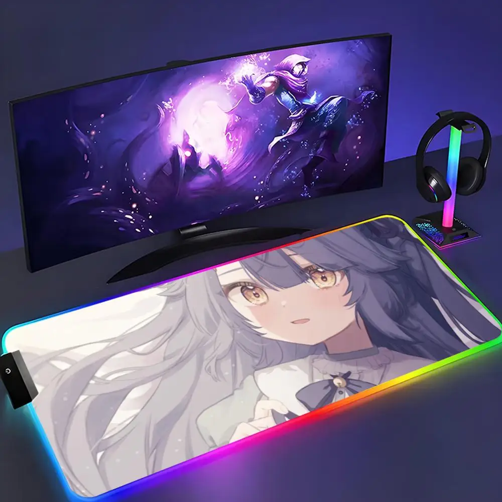 amamiya kokoro Mouse Pad XXL RGB Mouse Pad Kawaii Gaming Accessories Computer keyboard Large Led Desk Mat Backlight Mousepad
amamiya kokoro Mouse Pad XXL RGB Mouse Pad Kawaii Gaming Accessories Computer keyboard Large Led Desk Mat Backlight Mousepad