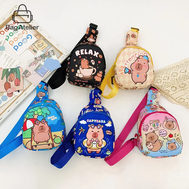 New Capybara Crossbody Cute Multifunctional Organizer Capybara Chest Bag Home Decoration Shoulder Backpack Holiday Gift
New Capybara Crossbody Cute Multifunctional Organizer Capybara Chest Bag Home Decoration Shoulder Backpack Holiday Gift