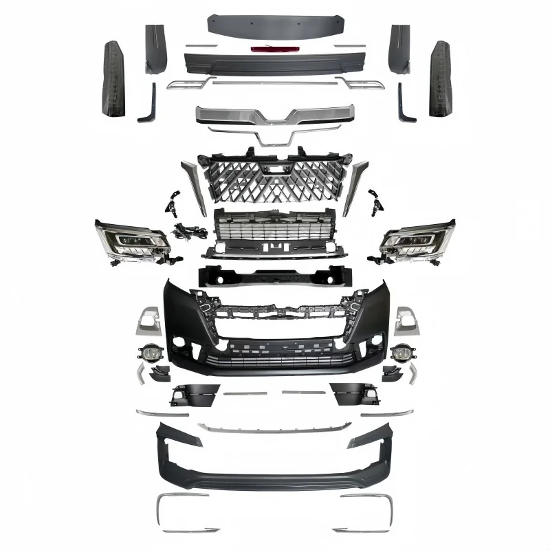 Suitable for Hiace, used to modify the front and rear bumpers and large body kit of Mona Lisa models
Suitable for Hiace, used to modify the front and rear bumpers and large body kit of Mona Lisa models