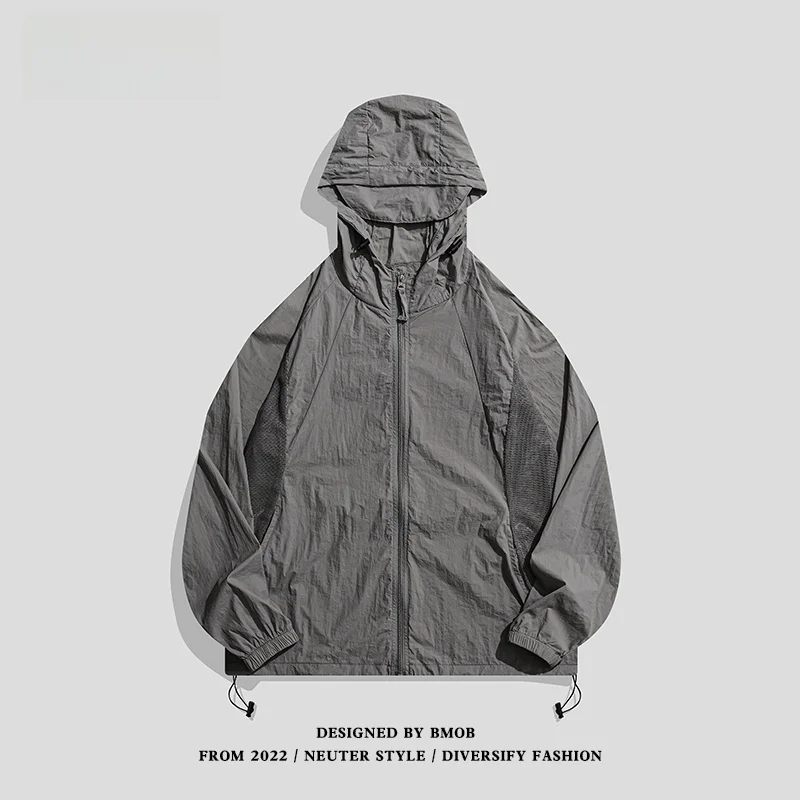 BMOB Me Design мужские летние легкие уличные повседневные с капюшоном свободные модные однотонные анти-УФ-прикрасы на молнии
BMOB Me Design мужские летние легкие уличные повседневные с капюшоном свободные модные однотонные анти-УФ-прикрасы на молнии